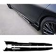 CHIESMA Side Skirts for BMW G20 G28 M340i 2019-2024 ABS Gloss Black 3D Racing Style Rocker Extension Panel Splitter Lip Body Kits Line Protector