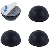 Sound Addicted Subble 1.2'' (4 Pack) Silicone Feet Isolation for Amplifiers, Decks or Any Other Audio Equipment, Non-Skid Hemisphere with Adhesive (Sustain up to 24lb) | Subble