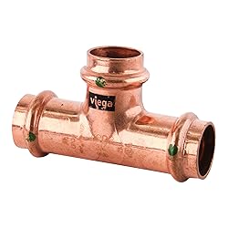 Viega 77387 ProPress Zero Lead Copper Tee with