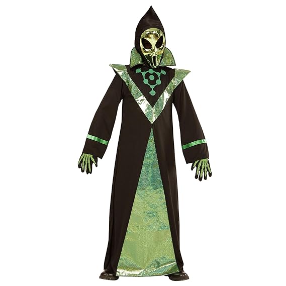 Widmann Kinderkostüm Alien, 128 (5-7 jahre)