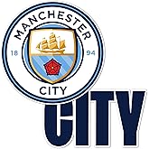 Desert Cactus Manchester City Sticker Man City MCFC Sheet Vinyl Football Soccer Decal Laptop Water Bottle Car Scrapbook (4 inch B)
