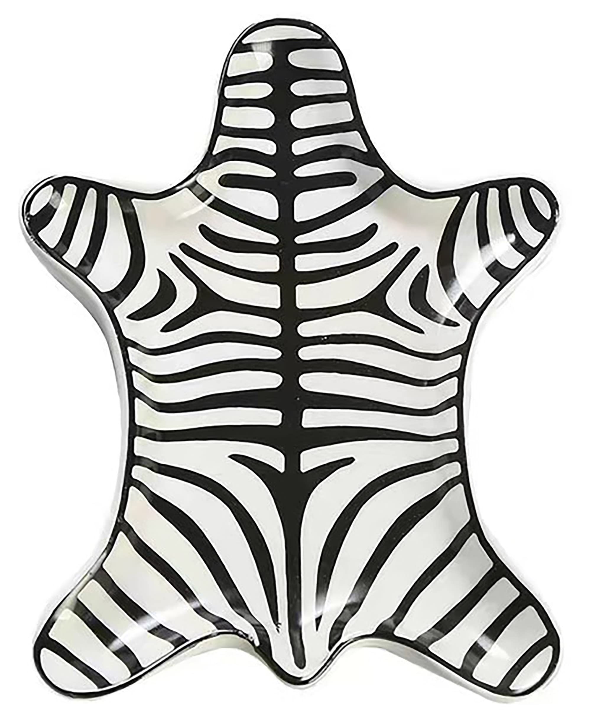 Ceramic Jewelry Tray - Jewelry Holder Ceramic Ring Dish Trinket Tray Festival Gift for Women Mother (Zebra)