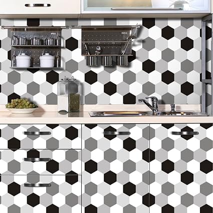 Avoir Images Haihuic Sticker 3d Peler Et Coller Backsplash Impermeable dernière par