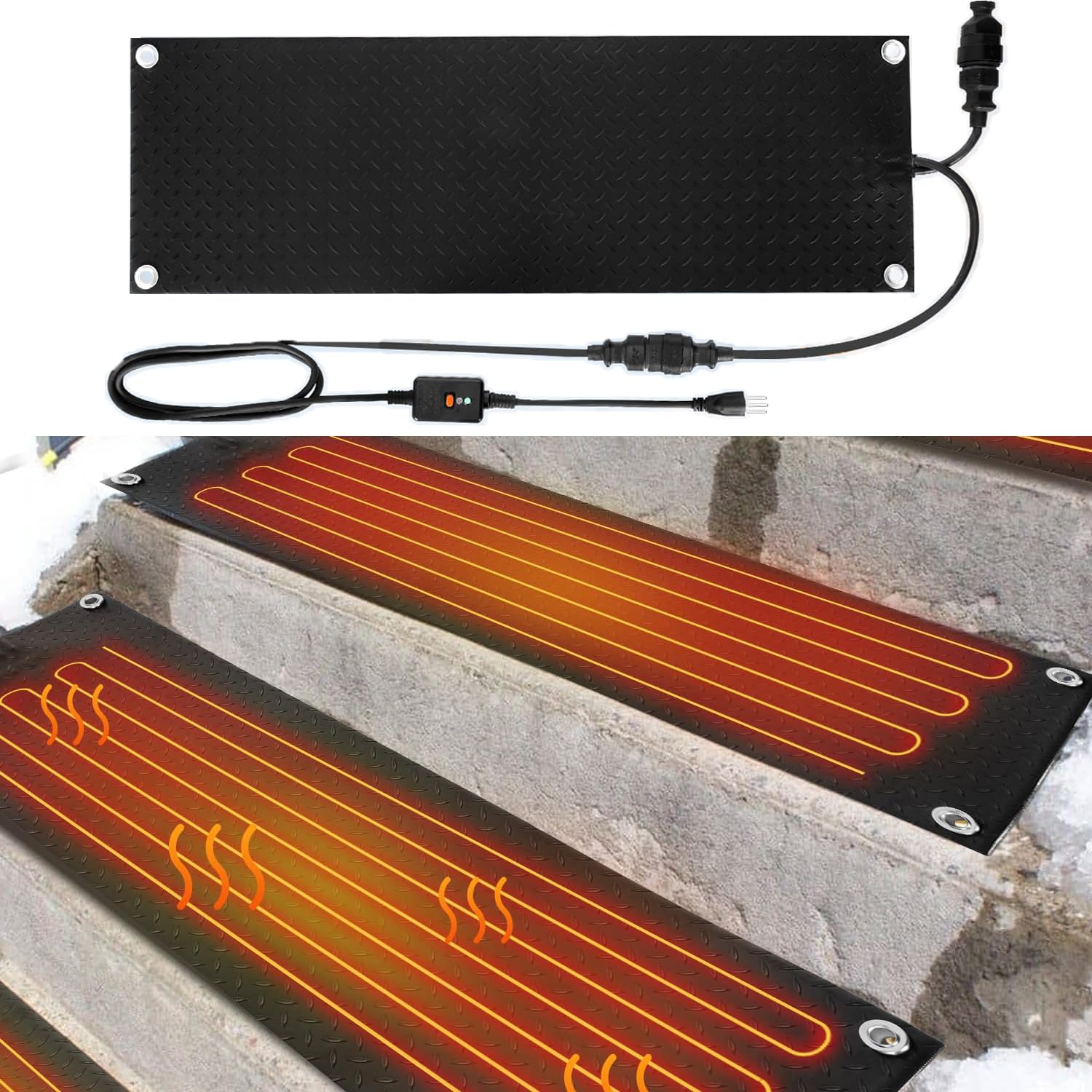 Photo 1 of ***ONE ONLY*** Fuceter Heated Snow Melting Mat for Stairs
