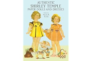 Authentic Shirley Temple Paper Dolls and Dresses