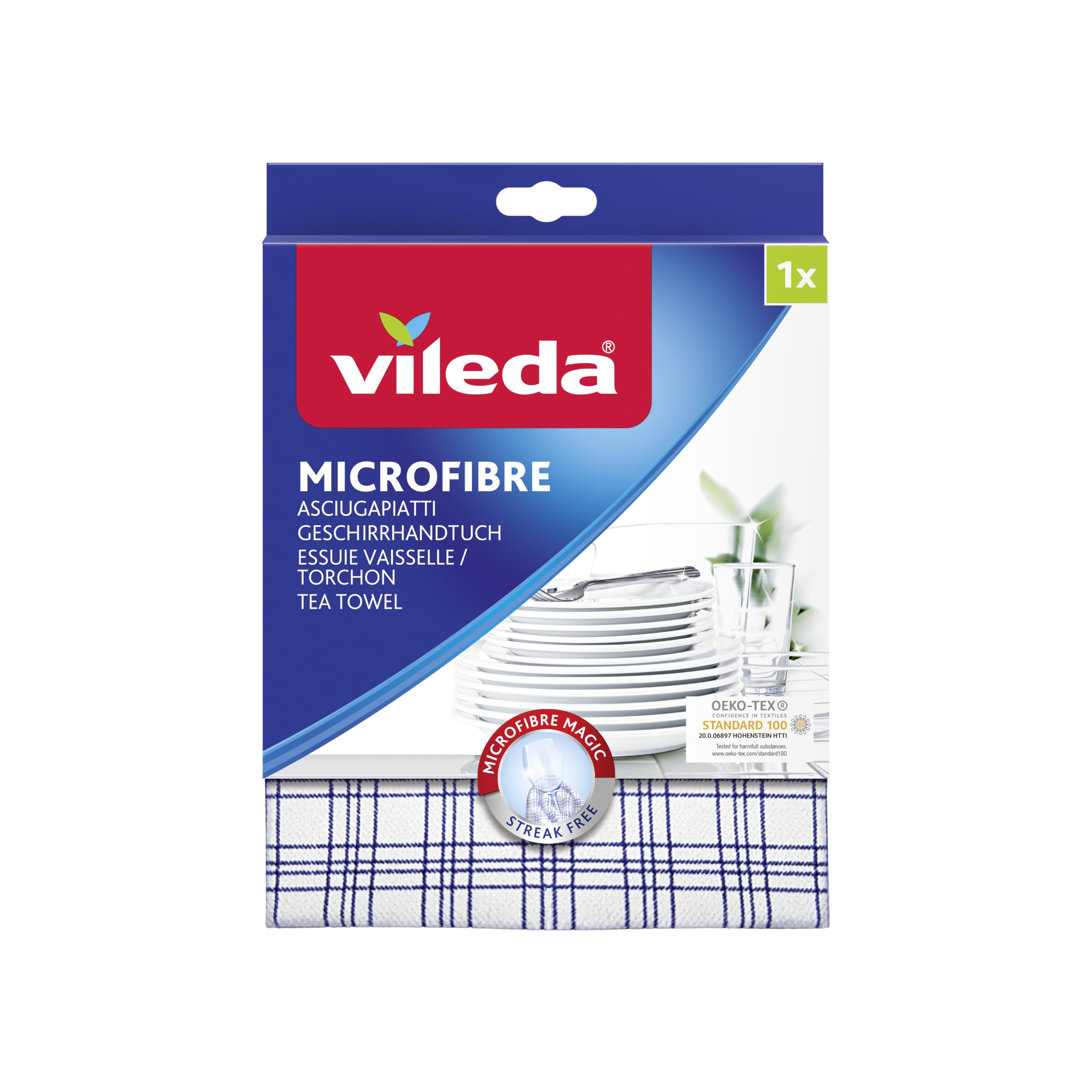 Vileda – Microfibre Plus Towels 55 x 40 cm