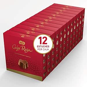 Nestlé Caja Roja Bombones de Chocolate - Estuche de ...