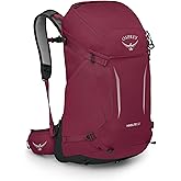 Osprey Hikelite 32L Lightweight Hiking Backpack - Durable Travel Daypack with Rain Cover for Men and Women, Chameleon/Black, M/L