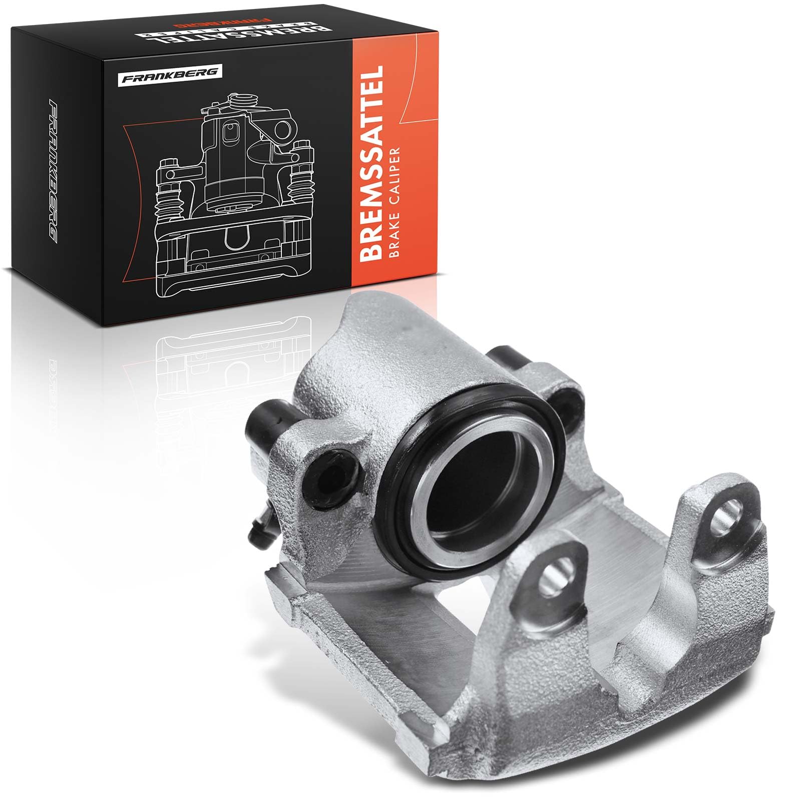 Frankberg Brake Caliper Disc Brake Front Axle Right Compatible with 5 Series E39 5 Series Touring E39 7 Series E38 X3 E83 X5 E53 Replace# 34111163304