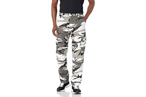 BACKBONE Mens Casual Camouflage Cargo Pants Army Military BDU Pants