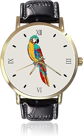 Reloj de Pulsera Unisex con diseño de Loros de Colores ...