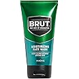 Brut Moisturizing Face Wash - Deep Pore Cleansing and Conditioning Prep for Shaving - Face Cleanser with No Parabens, Phthalates or Dyes - 5 oz