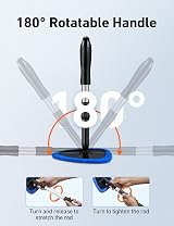 AstroAI Car Windscreen Cleaner with 4 Microfiber Pads Detachable Handle view 5