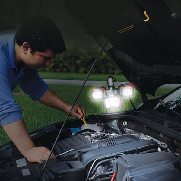 EPOWER360 2000 LUMENS RECHARGEABLE LED WORKLIGHT & SPOTLIGHT