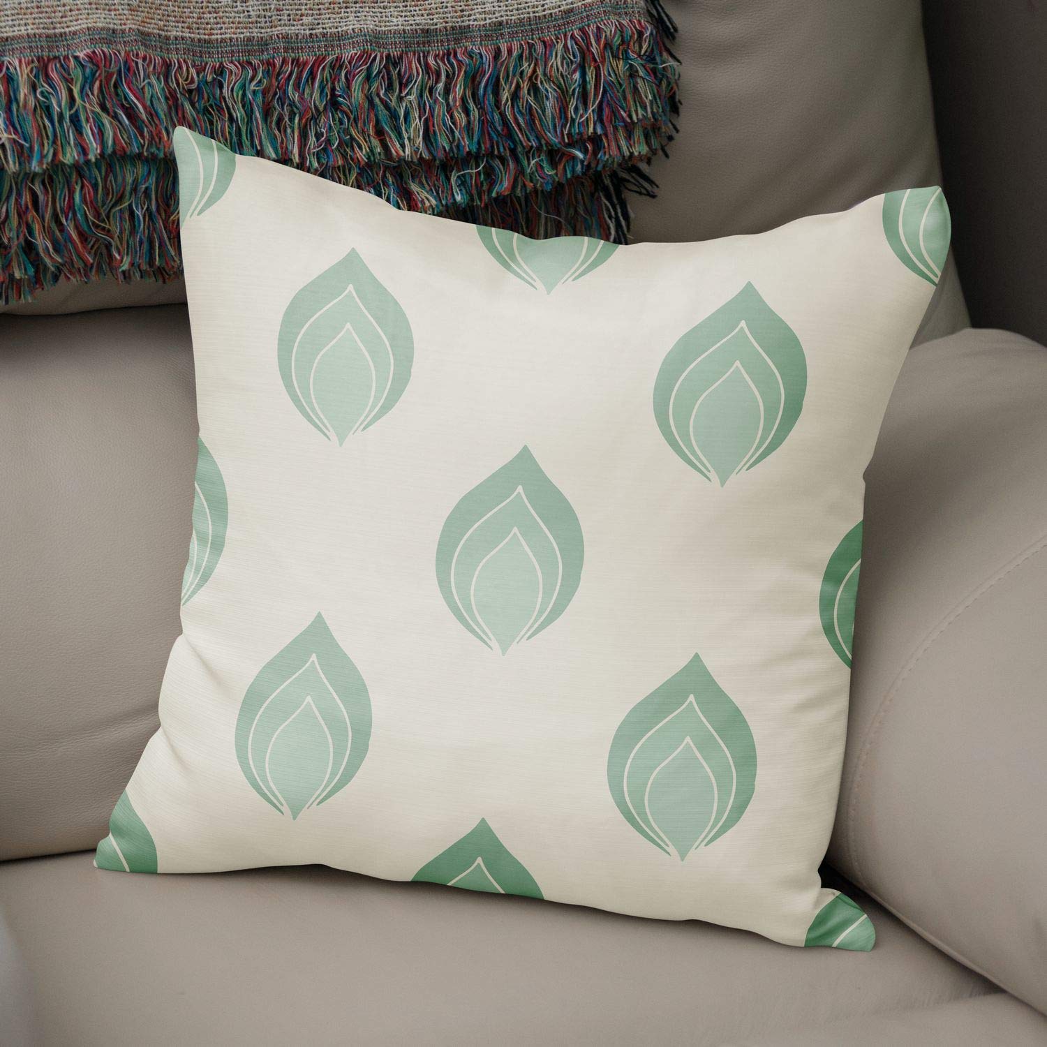 Bonamaison Decorative Cushion Cover, Polycotton, Multicolor, Standard