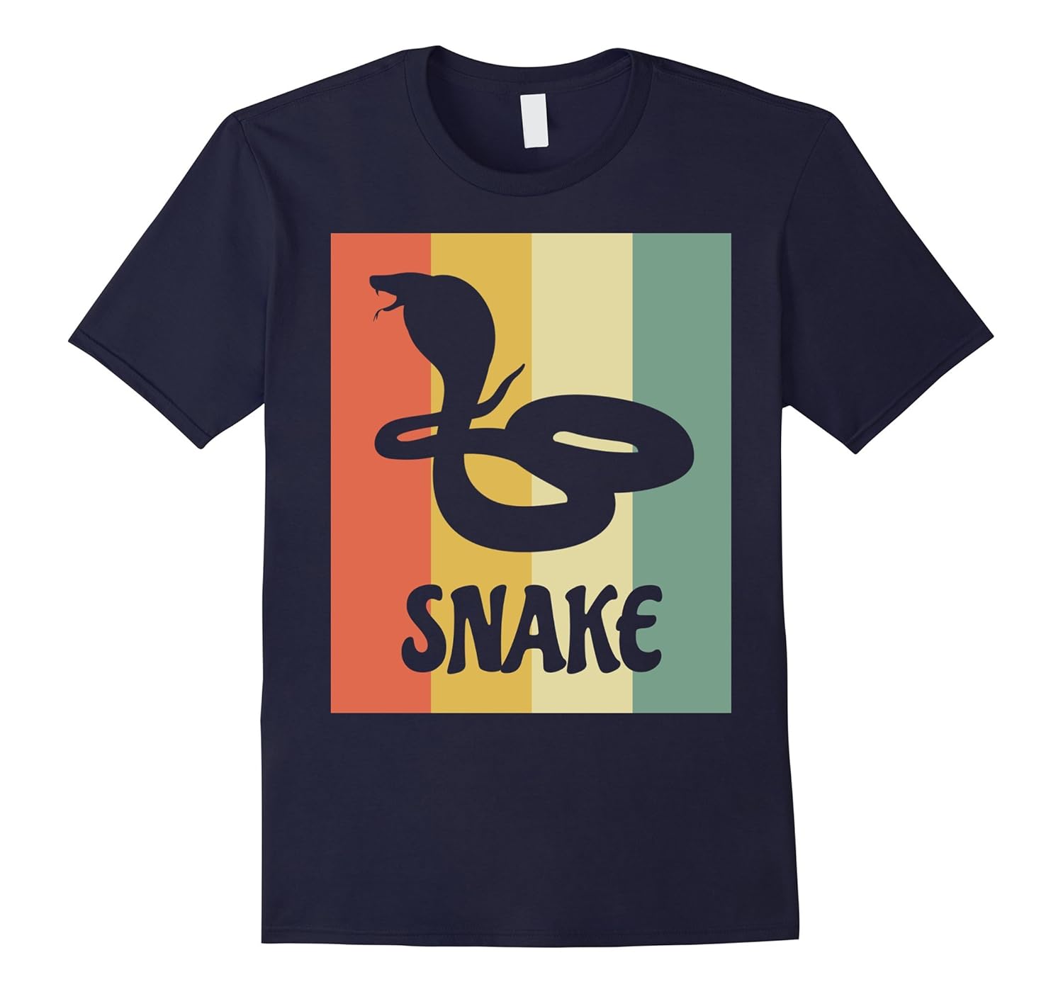 Snake Silhouette Shirt - Retro Vintage Classic-AZP