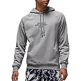 Jordan Men's Carbon Heather Dri-FIT Sport BC Graphic Pullover Hoodie (DQ7330 091) - L