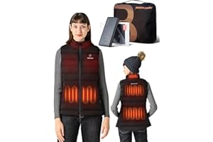 Bodychum Heated Vest Women With Battery Pack Included Lightweight Rechargeable Electric Heating Vest
