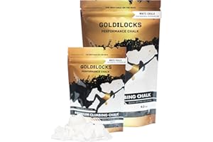 BTG PRODUCTS Goldilocks Chunky Chalk for Rock Climbing, Crossfit, Weight Training, Gymnastics, & More - White, Pink, & Stone