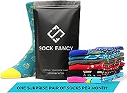Sock Fancy - Surprise Pair of Socks Subscription: Crew Socks