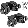 CyclingDeal Road Bike 23-28mm Width Tire Bicycle Clip Storage Wall Mount Rack - Premium Quality Clip for Outdoor & Indoor - Safe & Secure for Storing Road Hybrid Bikes in Garage or Home - Pack of 2