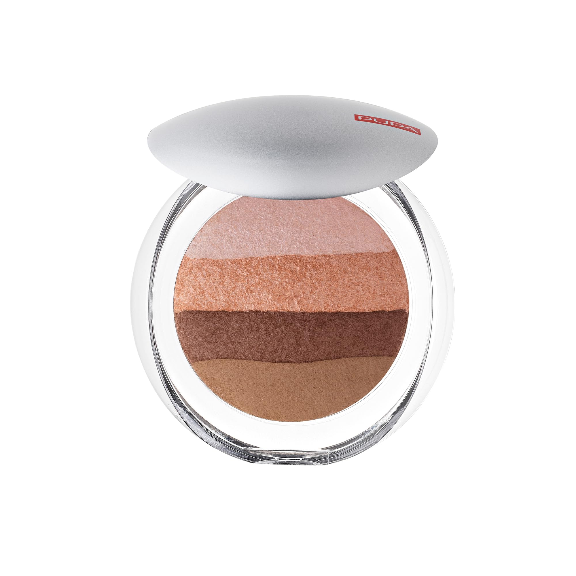 PUPA Milano Luminys Baked All Over Illuminating Blush-Powder, Stripes Natural 9 g