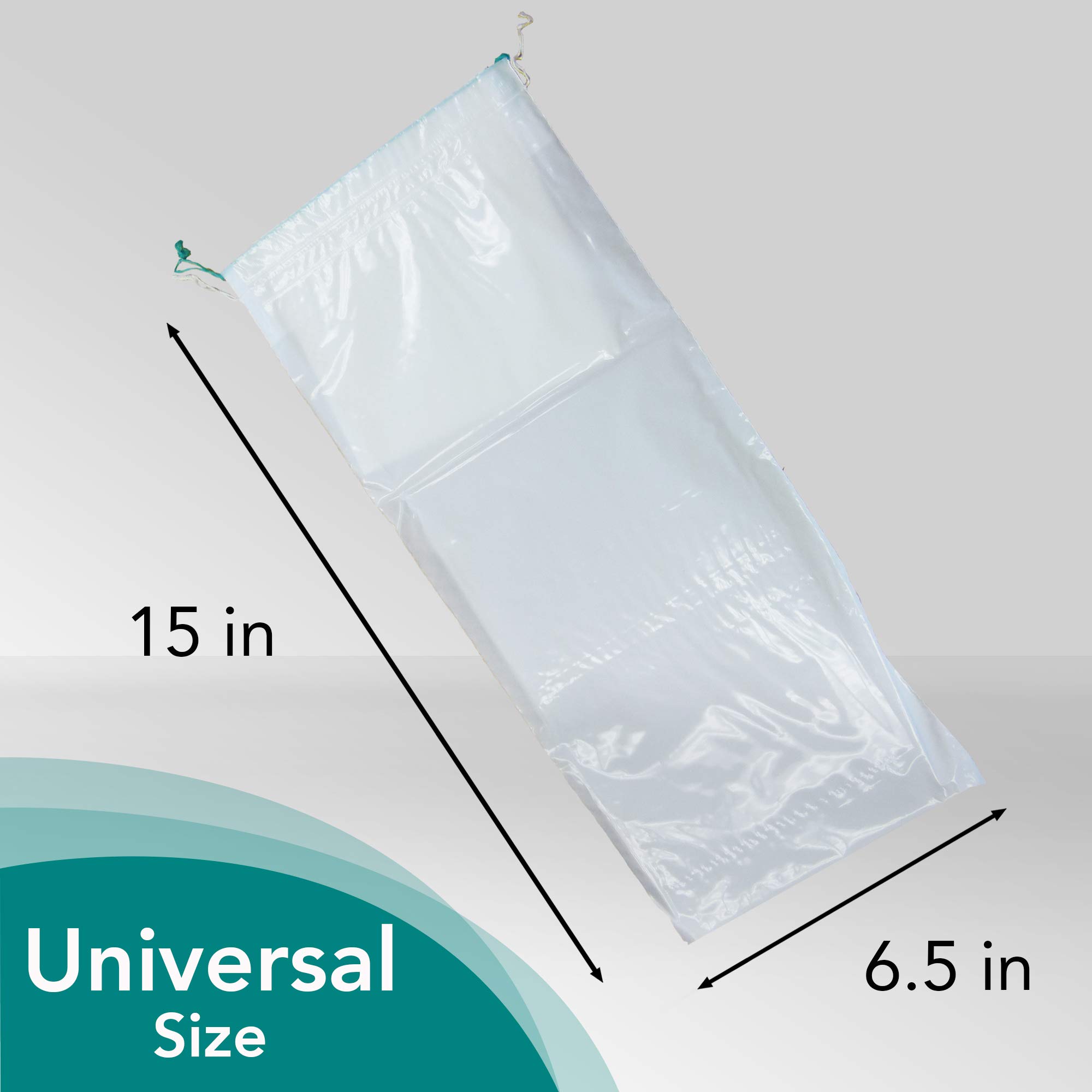 Carebag Medical Grade Male Urinal Bag with Super Absorbent Pad, 20