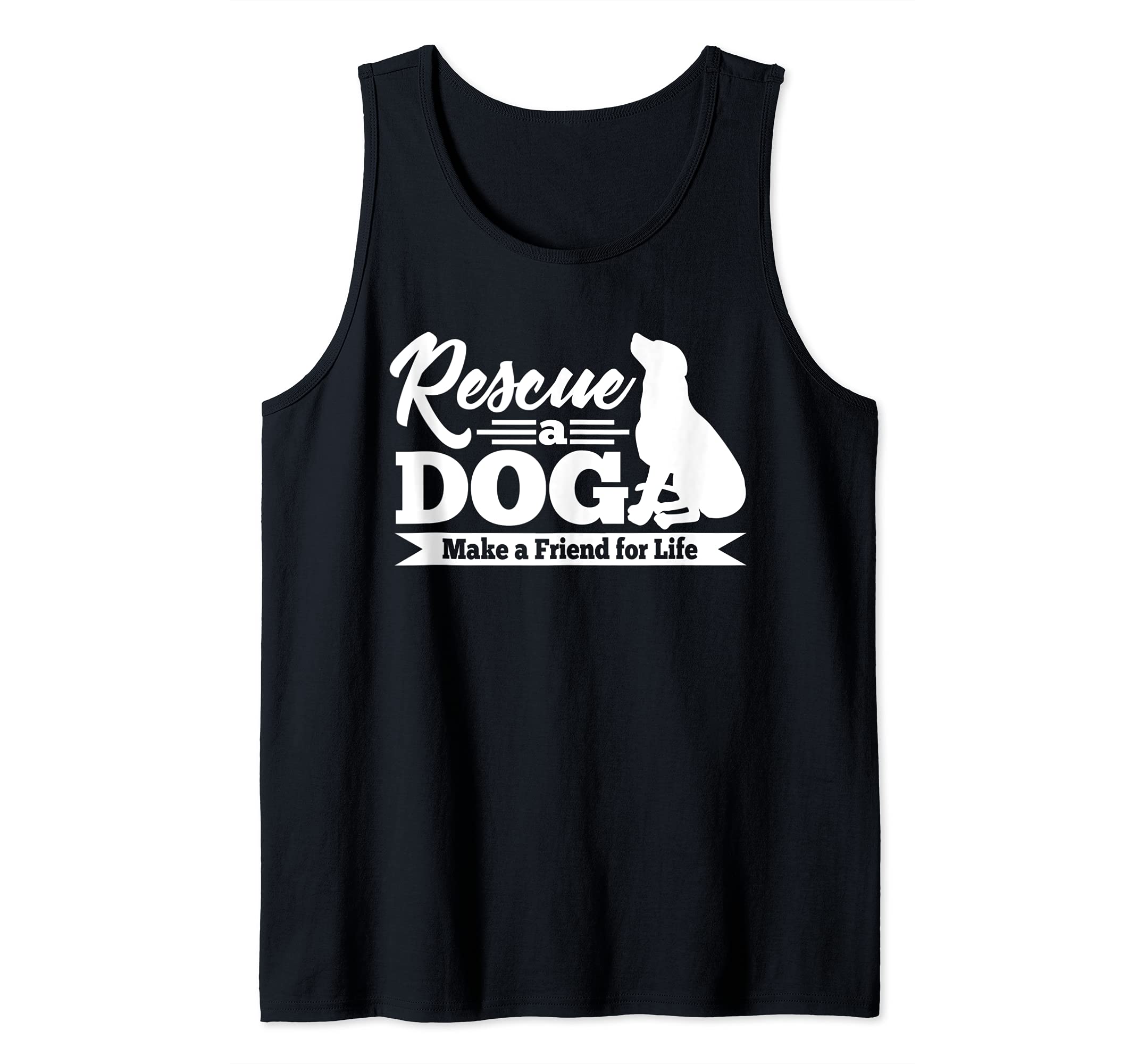 Rescue Dog Friend For Life Tank Top