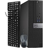 Dell Optiplex 7040 Business SFF Computer Small Tower PC (Intel Core i5-6500, 16GB Ram, 256GB SSD, DVD-ROM, WiFi) Windows 11 Pro (Renewed)