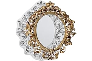 QDMOLDS Baroque Photo Frame Fondant Molds Picture Frames Silicone Mold for Cake Decoration Cupcake Topper Chocolate Candy Sug