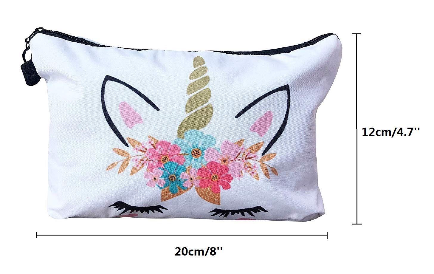 Fanovo Unicorn Drawstring Backpack/Make Up Bag/Necklace/Bracelet/Gift Sets for Girls Party Christmas (A - Drawstring Set J)