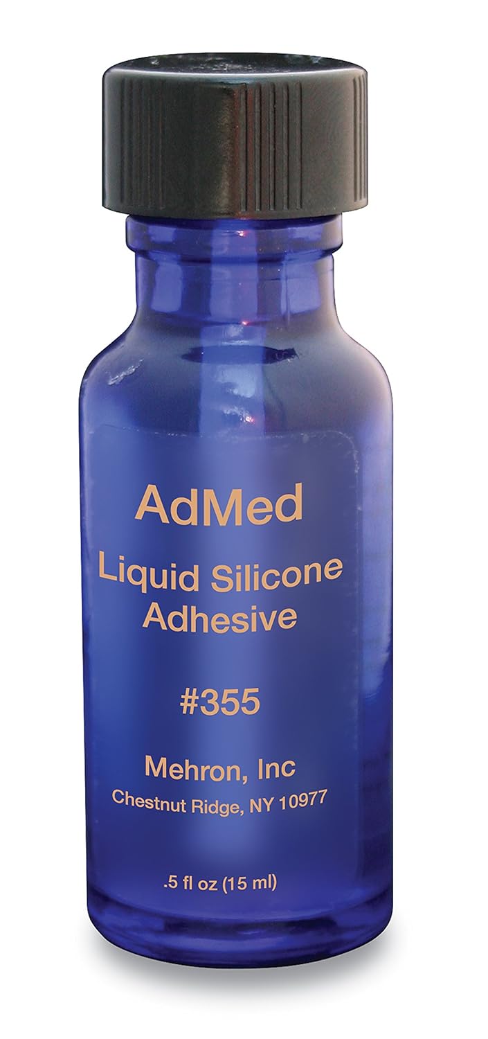 Mehron 355 (.5oz) AdMed Adhesive Liquid Prosthetic Adhesive