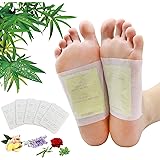 Foot Pads | 100Pads Deep Cleansing Foot Paches for Stress Relief, Better Sleep| Natural Bamboo Vinegar Ginger Powder Foot Pad