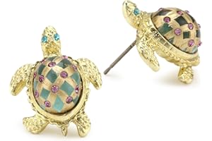 Betsey Johnson Turtle Stud Earrings
