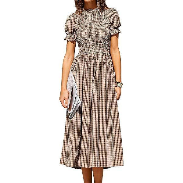 opt classic smocked dress o.p.t. Classic Smocked Maxi Dress