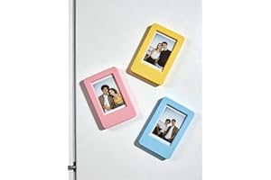 3 Pcs Mini Photo Picture Frames Set for 3 Inch Instant Film Plastic Protective Photocard Holder Case Portable Wallet Insert D