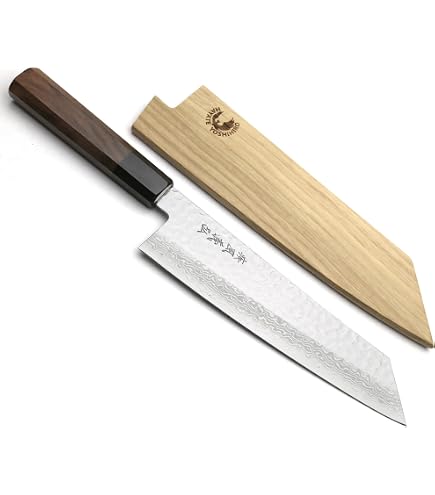 Amazon.com: Yoshihiro VG10 46 Layers Hammered Damascus Gyuto