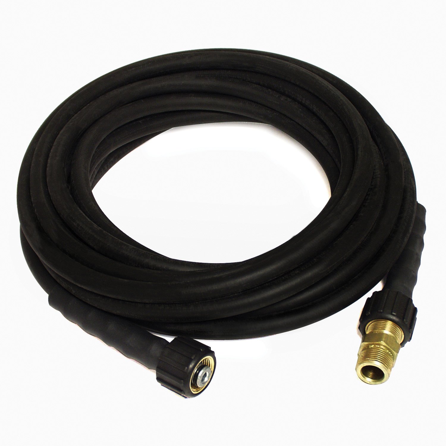 Apache 10085582 2600 PSI 1/4" x 25' Thermal Rubber Pressure Washer Hose