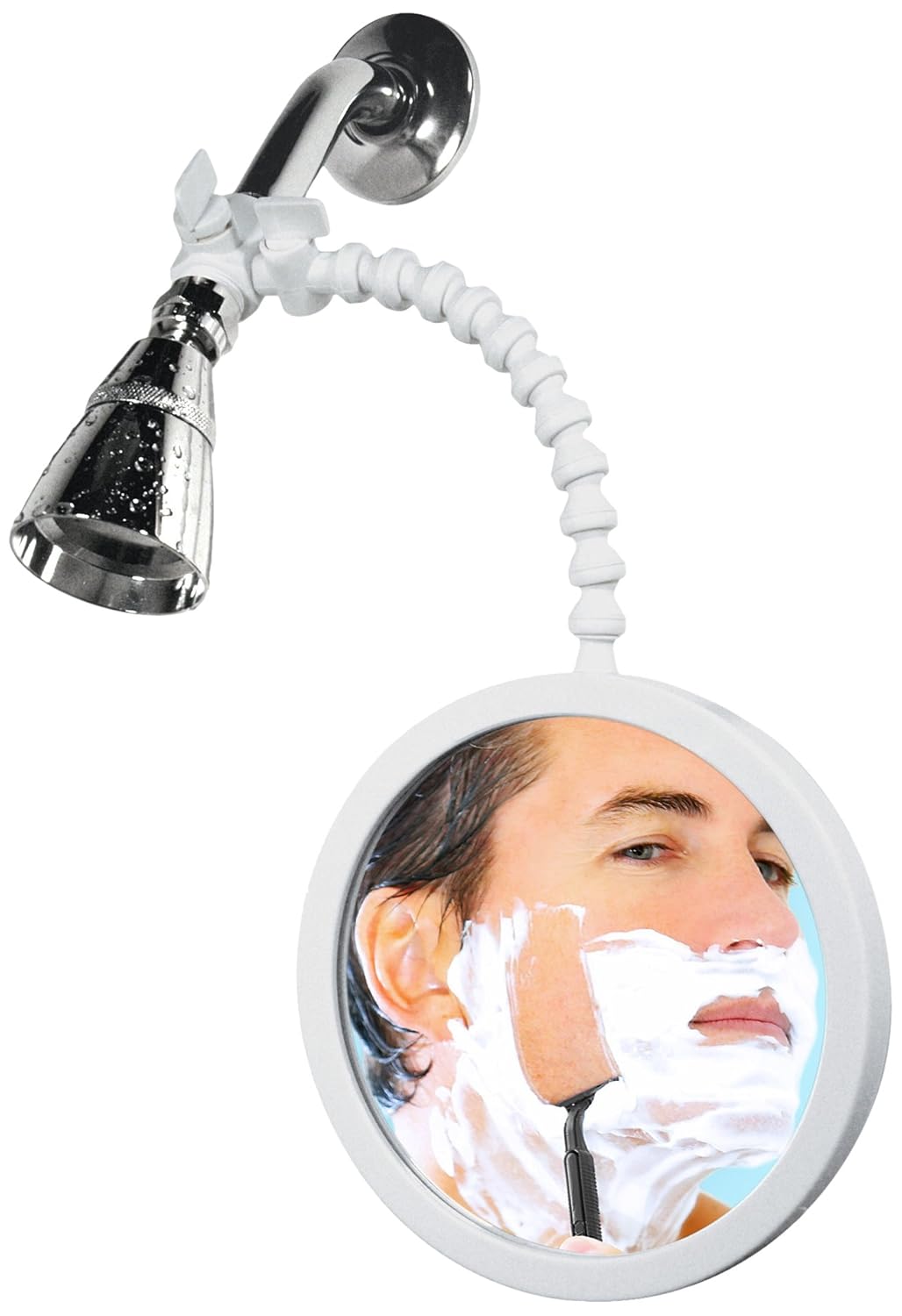 ShowerTek WV2 Fog Proof Shower Mirror for Best Shaving and MakeUp