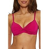 Trina Turk Womens Monaco Underwire Bikini Top, Adjustable, Tie Back, Swimwear Separates for Women