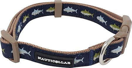 dog collars with fish design