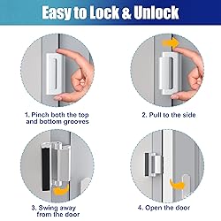Door Reinforcement Lock Withstands 800lbs of Force
