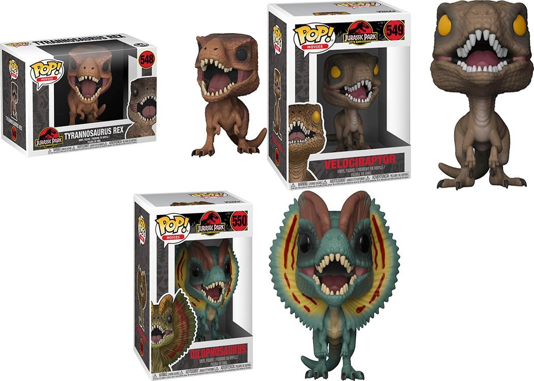 funko pop jurassic park velociraptor