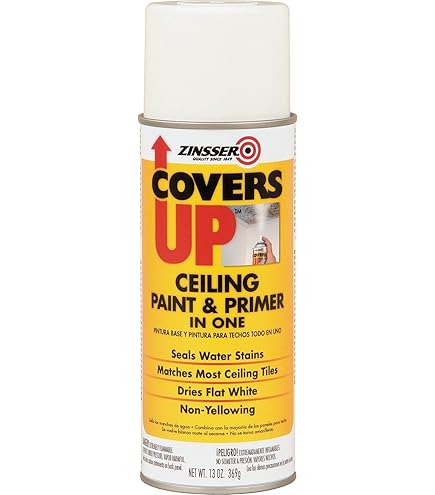 Amazon.com: Zinnser 03688 - Pintura de techo para sellar