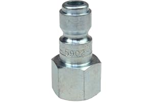 Coilhose Pneumatics 5902 3/8-Inch Body Size, Coilflow Automotive Tru-Flate Interchange Connector, 3/8-Inch NPT, Female