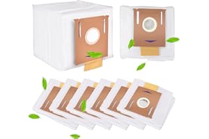 ARYAVOS Staubbeutel für ECOVACS DEEBOT N8/N8 Pro/N8 Pro Plus/N8 PRO Care, OZMO T9/T9+/T9 Plus, OZMO T8/T8 Pure/OZMO T8+, DX93, DDX96 Ersatz Zubehör Staubsaugerbeutel für Yeedi vac K781+(8 Stück)