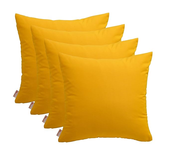 RSH Décor Set of 4 Indoor Outdoor Decorative Pillow (20"x20
