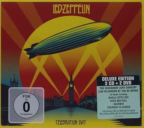 #75 — Celebration Day [2CD+2 PAL DVDs--CD Case]