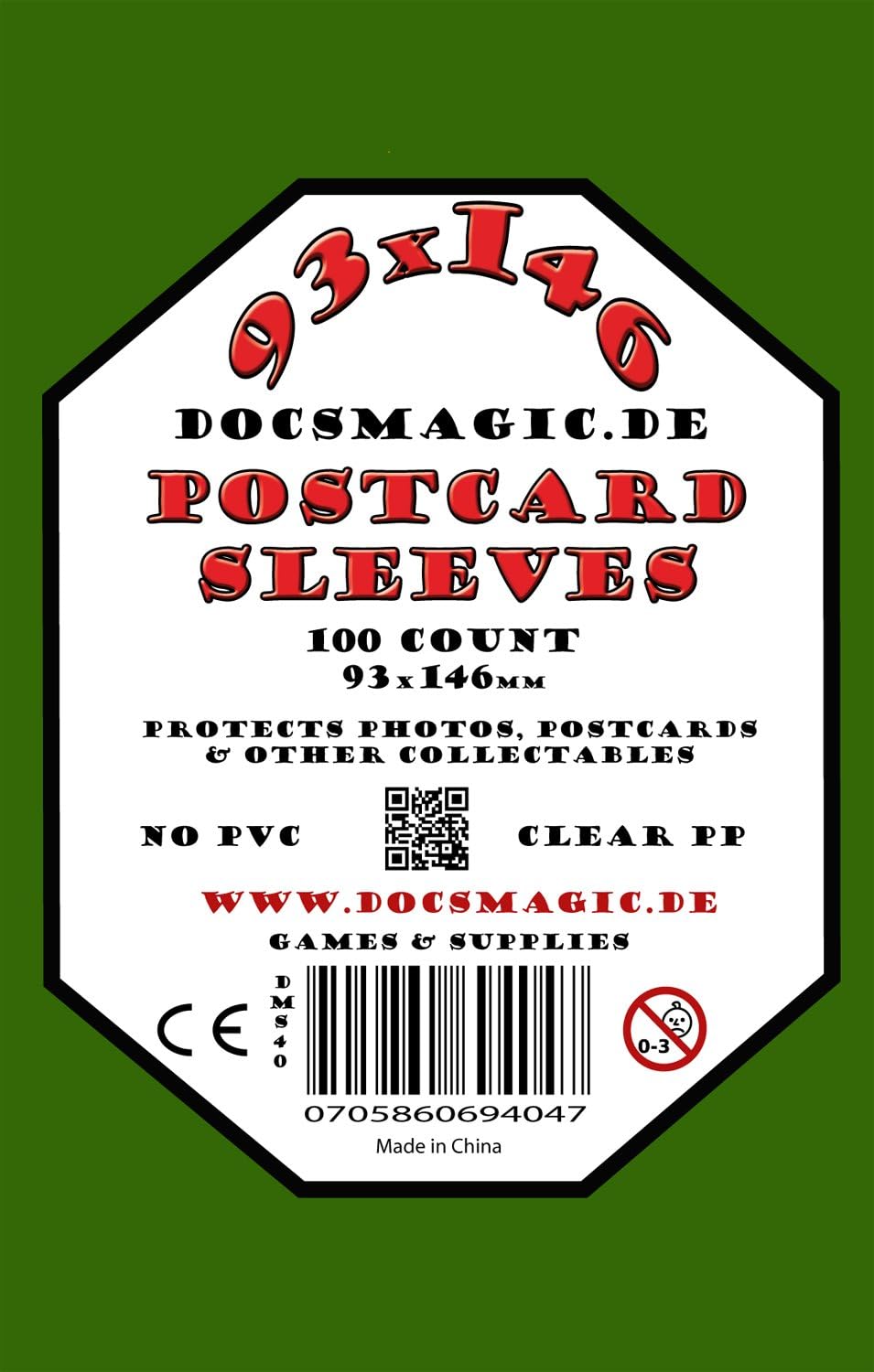 docsmagic.de 100 Postcard Sleeves 93 x 146 - Foto, 1 Pack, Postcard - 93 x 146 mm - Image 3