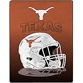 Northwest NCAA Texas Longhorns Grids Super Plush Micro Raschel Throw, 46-inches x 60-inches, Team Colors